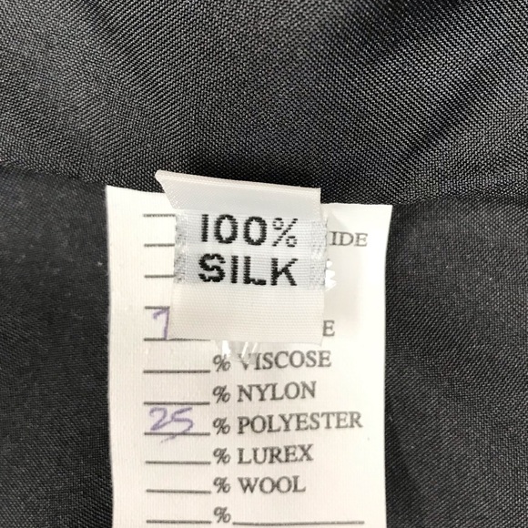 Liancarlo Couture Neiman Marcus 100% Silk Strapless Dress 10/12 - Picture 15 of 17